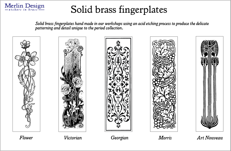 image of finger plates