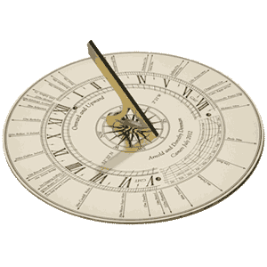 photo of a sundial