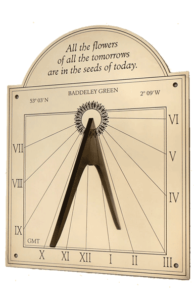 vertical sundial WD1