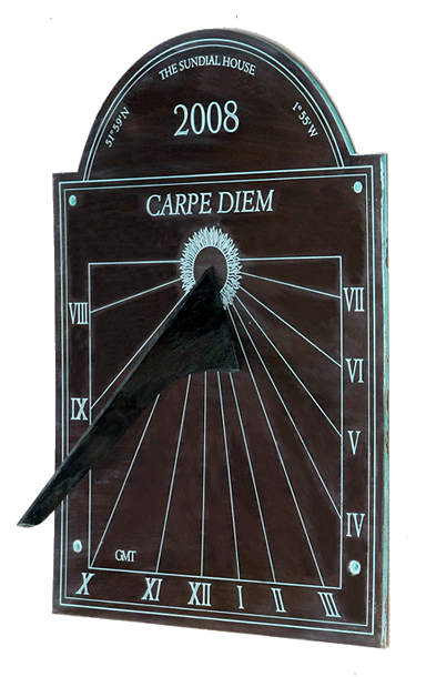 patinated sundial WD1