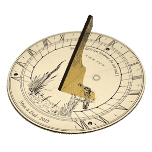 photo of a sundial